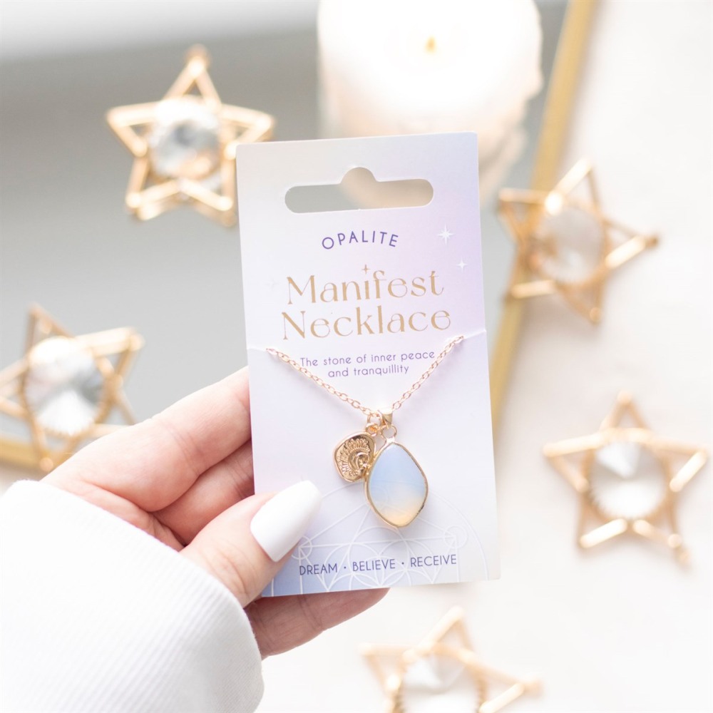 Something Different - Opalite Manifestation Necklace - Multicolours